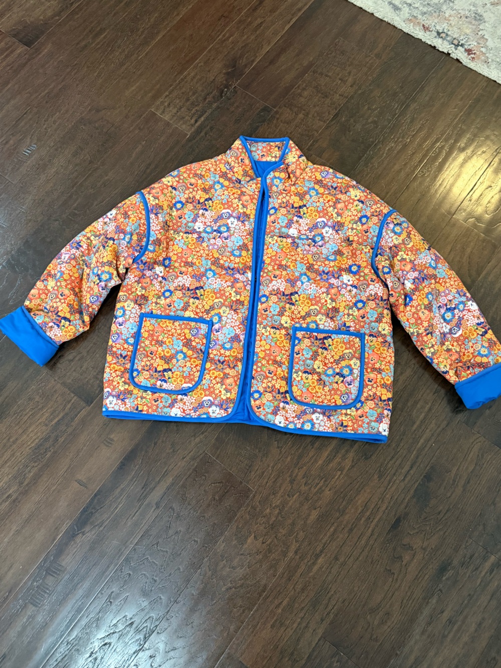 NEW Boutique Floral  Jacket size XL